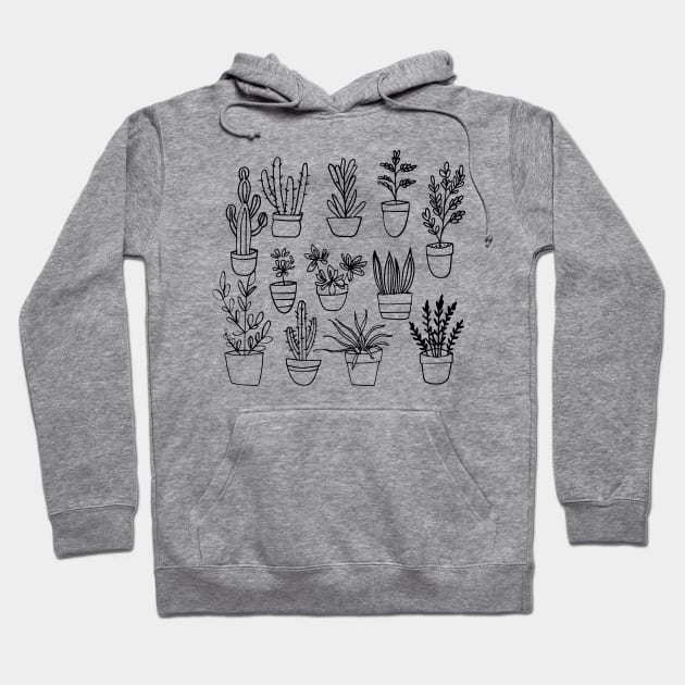 Potted Plants Hoodie by little osaka shop